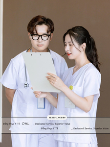 Wholesale High Quality Durable Medical Scrubs Set Professional Surgical Uniforms for Doctors and Nurses - Product Image 4