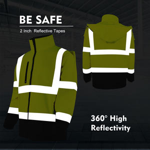 Chaqueta de Trabajo de Seguridad Profesional Personalizada al por Mayor de Fábrica, Chaqueta de Trabajo Hivi, Ropa de Trabajo para Hombre - Product Image 5