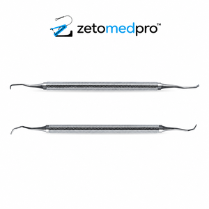 เครื่องมือขูดหินปูนพรีเมียมสำหรับทันตกรรม รุ่น 1/2 และ 5/6 ยี่ห้อ Zetomed Pro สำหรับการรักษาโรคปริทันต์ (OEM) - Product Image 1