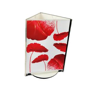 Countertop Clear Acrylic <b>Magazine</b> Flyers Leaflet <b>Holder</b> Brochure Display Rack/ acrylic leaflet <b>holder</b> - Product Image 1