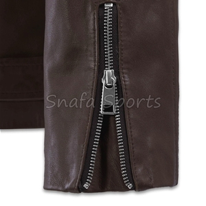 Chaqueta de Cuero para Hombre, Elegante, Cálida, Chaqueta de Cuero de Invierno para Hombre, Simple, a la Moda, de Primera Calidad, Chaquetas de Invierno Elegantes - Product Image 4