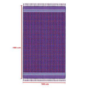 Nouvelle conception, serviette turque Kikoy en coton écologique à séchage rapide 160 GSM, couleur magnifique, serviette de plage Kikoy moderne de luxe, vente en gros - Product Image 6
