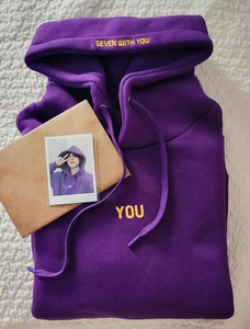 Customize 100% Organic Cotton Drop-shoulder Casual Pullover Hoodies for Women Breathable Hooded Collar Front Badge <b>Decoration</b> - Product Image 6
