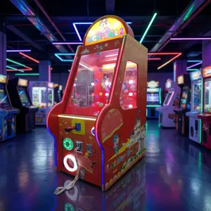 Máquina de Juego de Captura de Bolas de Palomitas Lucky Ball para 1 Jugador, Gabinete Metálico con Redención de Tickets, 150W, con WiFi, para Arcades Comerciales - Product Image 4