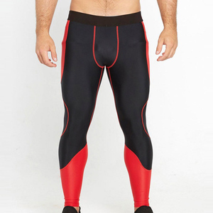 Leggings sans coutures pour homme, tissu extensible et lisse, pantalon de sport doux pour la gym, l'entraînement, la course et un confort optimal. - Product Image 1