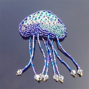 Porte-clés brodé à la main avec perles de rocaille et étiquette personnalisée, porte-clés brodé de perles de rocaille avec nom pour breloques de sac - Product Image 6