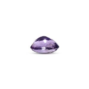 Natural Pear-Shaped Amethyst Loose Gemstone-12.9 Carat Faceted Cut for Fine Jewelry - Product Image 3