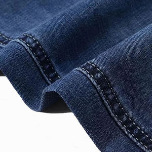 Pantalones Cortos de Mezclilla Hip Hop para Hombre, Personalizados, de Alta Calidad, 100% Algodón, con Sublimación, Cintura Elástica, Corte Medio, con Bolsillos - Product Image 4