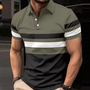 Camiseta Polo de Algodón Premium para Hombre, Manga Corta, Casual, Logotipo Personalizado, Proveedor Mayorista, Ropa de Alta Calidad - Product Image 2