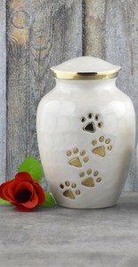 Pet Cremation Urns for Ashes <b>Dog</b> Cat Memorial Urns Keepsake Funeral Tribute Lovely Pet Urns <b>Remembrance</b> by Falah International - Product Image 2