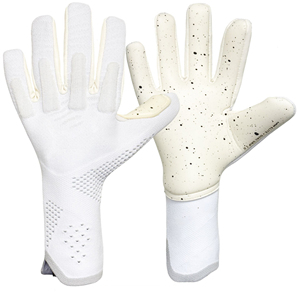 ถุงมือผู้รักษาประตูฟุตบอลมืออาชีพ ระบายอากาศได้ดี ผลิตจากยางลาเท็กซ์และ PU สำหรับการฝึกซ้อมฟุตบอลและฟุตซอล อุปกรณ์สำหรับผู้รักษาประตู - Product Image 5