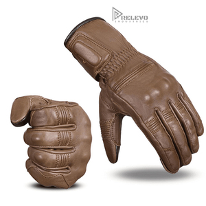 Gants de moto de haute qualité en cuir de vachette véritable avec doublure intérieure douce, prise en main confortable, protection durable - Product Image 2