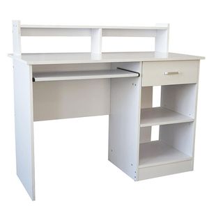 Scrivania per Computer Moderna in Stile Generale, in Truciolato E1 15MM, Colore Bianco - Product Image 4
