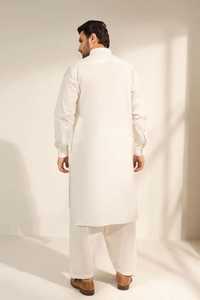 Ensemble Salwar Kameez Kurta pour homme, tenue de mariage, tissu de haute qualité, Kurta bien cousu, vêtements indiens et pakistanais pour homme - Product Image 5