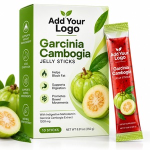 Palitos de Gelatina de Garcinia Cambogia Personalizados, Suplemento Dietético en Paquetes Individuales, Fórmula Herbal de Marca Privada - Product Image 1