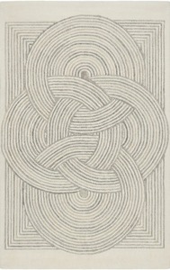 Alfombra Moderna de Lana con Diseño Floral para Comedor, Hecha a Mano, Antideslizante, Lavable y Personalizable para Uso Doméstico - Product Image 6