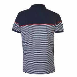 Camisetas Polo de Marca Privada, Corte Ajustado, Transpirables, con Estampado Completo de Rayas, Camisetas Polo para Hombre de Primera Calidad OEM - Product Image 2