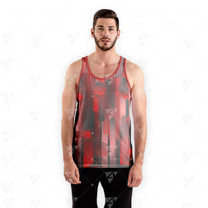 Nueva Camiseta sin Mangas para Hombre con Logotipo Personalizado, Tejido Transpirable y Ecológico para un Diseño Personalizado a la Moda - Product Image 3