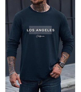 Sudadera de Hombre de Talla Grande, Diseño Nuevo, Casual, Elegante, Manga Larga, Cuello Redondo, Hombros Caídos, Estampada, Cómoda, de Bangladesh - Product Image 3