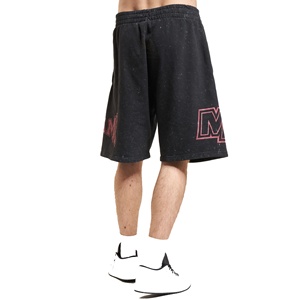 Pantalones cortos de lavado ácido de tendencia superior para hombre 100% algodón High Street ropa deportiva totalmente personalizable fácil de usar peso ligero Venta caliente - Product Image 3