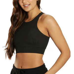 Vêtements de sport pour femmes de qualité supérieure, ensemble short et soutien-gorge de yoga, fabriqués en tissu extensible, logo personnalisé disponible. - Product Image 4