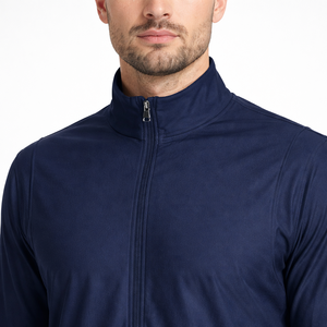 Conjunto de chándal Unisex de ciudad con cuello levantado de Color sólido de invierno, conjunto de chándal de talla grande, sudadera gruesa, chándal informal de moda con logotipo personalizado - Product Image 3