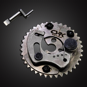 Engrenage de distribution NMAX en acier allié argenté, pièces de moteur de course - Product Image 6