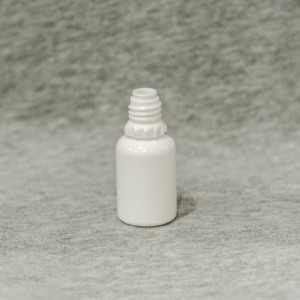 Lightweight and Durable <b>White</b> PP Plastic Cosmetic Cylinder Bottle with <b>Screw</b> Cap 3–20ml - Product Image 1