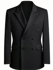 2026 <b>Mens</b> Luxury Off White Cream <b>Double</b> <b>Breasted</b> Blazer Jacket Formal Business Wedding Groom Prom Party Slim Fit <b>Coat</b> - Product Image 6