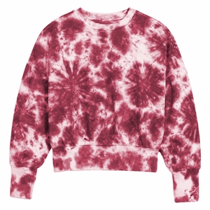 Sweat-shirts vintage à col rond et manches raglan en coton biologique - Product Image 3