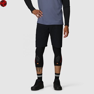 Pantalones Cortos de Ciclismo para Hombre, Tejidos, con Cordón Ajustable, Cintura Media, Logotipo Frontal, Transpirables, Anti-UV, para Ciclismo al Aire Libre - Product Image 1