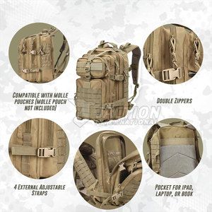 Bolsas Tácticas para Hombre de Poliéster al Mejor Precio, Lisas y Teñidas, Venta en Línea, Bolsas Tácticas para Hombre de Alta Calidad - Product Image 4