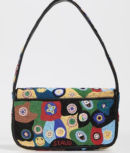Sac à bandoulière rose pour femme, brodé de perles, nouveau design, sac bandoulière pour événements, fêtes, cadeaux, tendance mode - Product Image 6