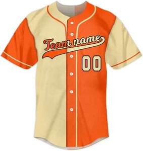 Camiseta de Béisbol Personalizada de Malla Sublimada de Buena Calidad al por Mayor para Hombre - Product Image 5