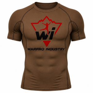 T-shirt de protection anti-UV à manches courtes de haute qualité pour le surf, la course à pied, la gym et les activités de plein air - Product Image 1