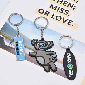 Llavero Personalizado al por Mayor, Material de Goma de Alta Calidad con Impresión de Logotipo Personalizado, Diseño en Relieve para Promocionales - Product Image 6