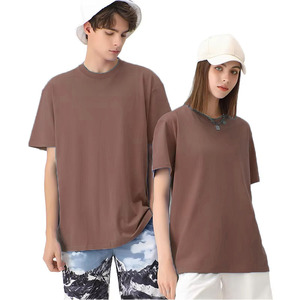 T-shirt Homme Oversize Coupe Droite en Coton Polyester 200 g/m² Ample et Lourd pour l'Été - Product Image 1