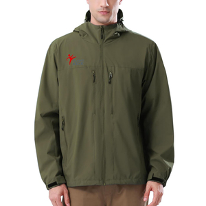 Chaqueta Softshell Casual de Otoño Unisex Personalizada, 100% Poliéster, con Cierre, Impermeable y Resistente al Viento, Servicio OEM, Tallas y Colores Personalizados - Product Image 1