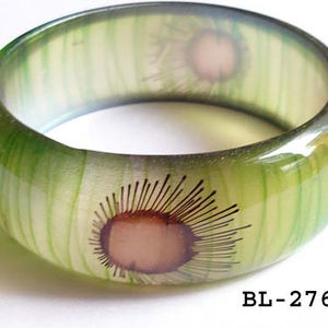 Joyería de diseñador hecha a mano de diseño de lujo de calidad premium-Colección de pulseras de resina Venta de moda de disfraz de la BL-276G - Product Image 1