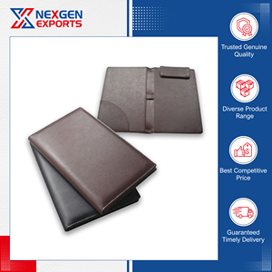 Carpeta de Presentación de Cuero PU Hecha a Mano de Alta Calidad y Durabilidad, con Logotipo Personalizado, Impresión UV/Digital - Nexgen - Product Image 2