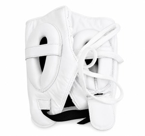 No Boxing No Life - Conjunto de Boxeo Blanco Estilo Mexicano, Hecho de Cuero Vacuno Genuino, Conjunto de Entrenamiento de Combate de Alta Calidad - Product Image 5