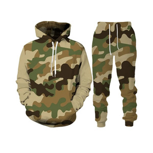 Custom All Over Print <b>Tracksuit</b> Streetwear 400 Gsm 2 Piece Set Designer Cotton <b>Tracksuits</b> for Men 100% cotton - Product Image 5