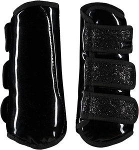 2026 High Quality Horse Accessories Equestrian Supplier Custom <b>Boot</b> Equine Products Stardust Glitter Horse Tendon <b>Brushing</b> <b>Boots</b> - Product Image 1