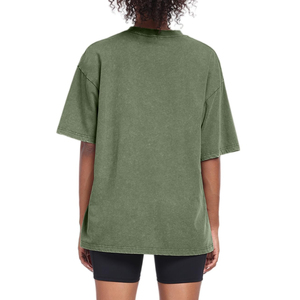 Camisetas de Verano para Mujer, de Color Sólido, Talla Grande, Manga Corta, para Actividades al Aire Libre, Tejido Transpirable - Product Image 5