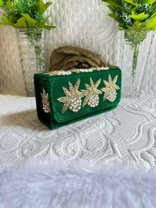 Bolsos Potli Unisex para Mujer y Niña, Diseño Decorativo, Bolsos de Mano con Cordón, Bolsos Potli Tradicionales al por Mayor - Product Image 5