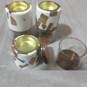 Ensemble de brûleurs d'encens de haute qualité du fabricant professionnel en laiton poli et bois d'agar en gros de l'Inde par RF Crafts - Product Image 4