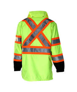 Chaqueta de Seguridad de Alta Visibilidad con Malla Transpirable, Ligera, con Tiras Reflectantes, Ropa de Trabajo, Emergencias en Carreteras, Trabajadores Ferroviarios, Personal de Logística - Product Image 3