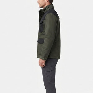 Nueva Chaqueta Utilitaria para Hombre, Ropa de Trabajo Informal, Chaqueta con Cierre Frontal y Múltiples Bolsillos, Cómoda para Uso Diario al Aire Libre - Product Image 3