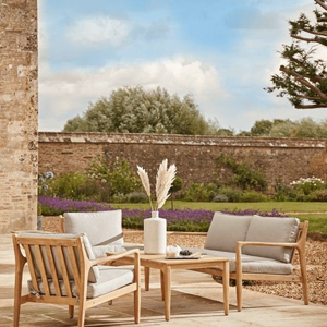 Ensemble de meubles de jardin d'extérieur, design moderne, en bois, service OEM ODM, origine Vietnam, résistant à l'eau, garantie 3 ans - Product Image 1