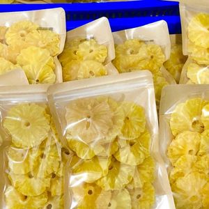 สับปะรดอบแห้งเกรดพรีเมียมสำหรับตกแต่งขนมหวานและผสมชาผลไม้ ผลิตภัณฑ์จากผลไม้เขตร้อนที่สะอาด - Product Image 2